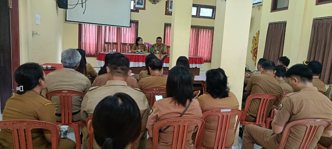 Pembinaan, Pengawasan, Evaluasi dan Monitoring oleh PPID Kecamatan Bangli