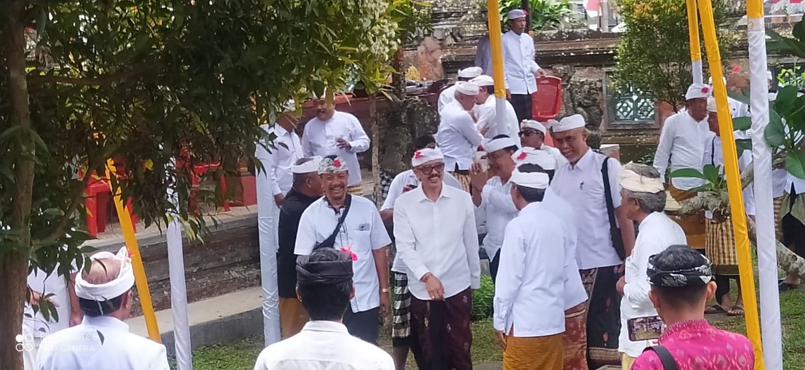Ngerauhin uleman lan sepisan ngaturang atos genah maligia ring Puri Agung Bangli